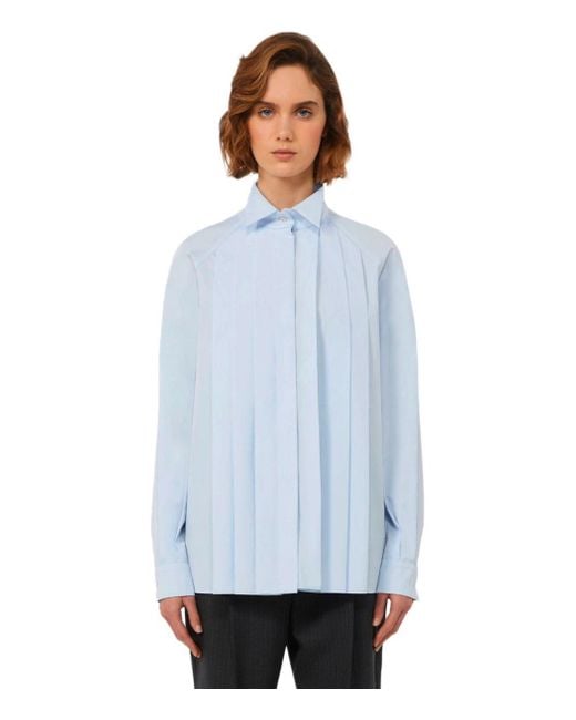 Weekend by Maxmara Blue Acanto Light Shirt