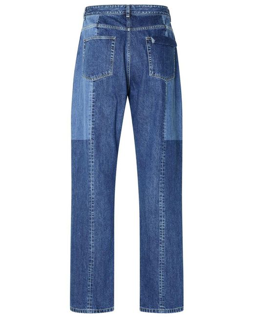 Jil Sander Blue Cotton Jeans for men