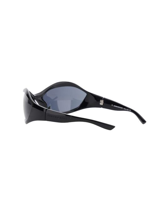 JORDANLUCA Blue Sunglasses With Engraved Logo for men