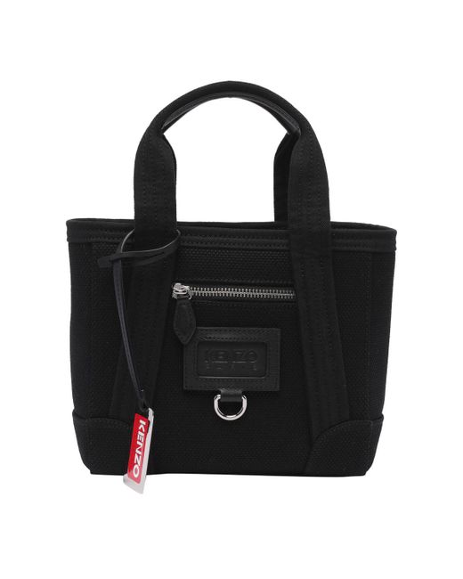 KENZO Black Fabric Mini Bag