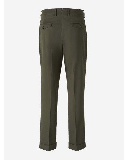 Berwich Green Formal Cotton Pants for men