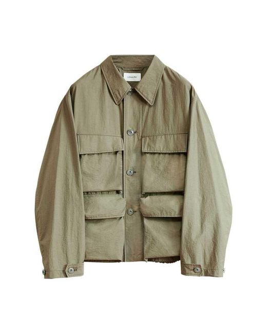 Lemaire Green Outerwears for men