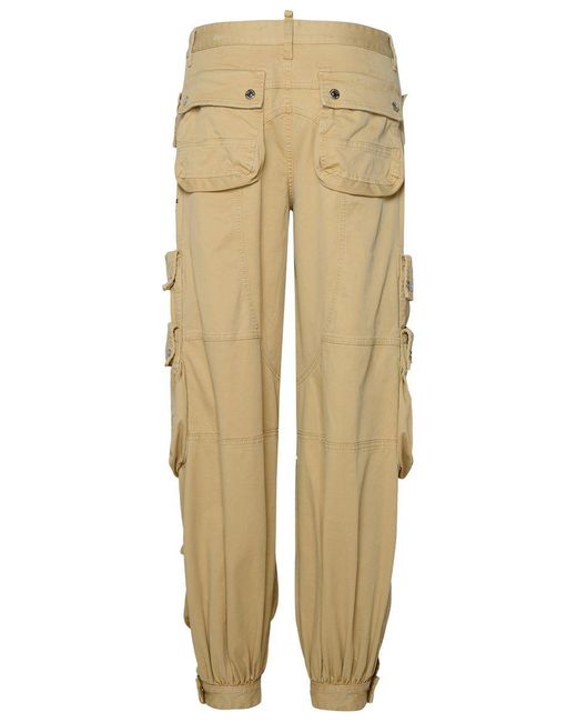 DSquared² Natural Cotton Pants