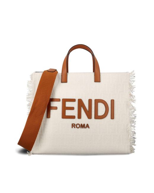 Fendi Natural Handbags for men