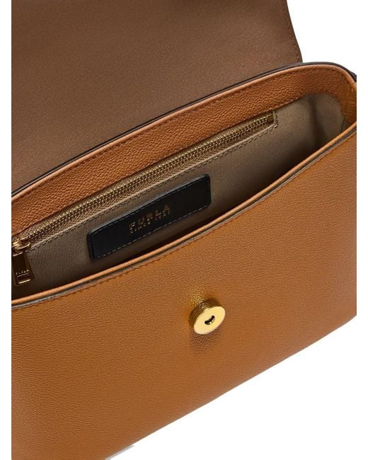 Furla Brown Moonlight S Top Handle