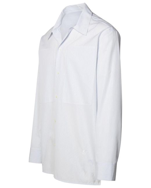 Jil Sander White Tuesday Cotton Shirt for men