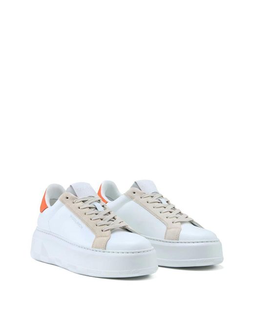 Woolrich White Chunky Court. Shoes
