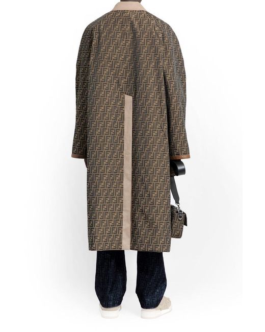 Fendi Natural Coats for men