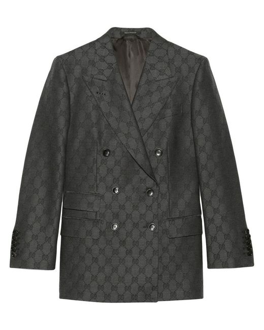 Gucci Gray Jacket Clothing
