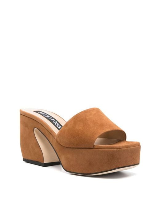 Sergio Rossi Brown Sandals