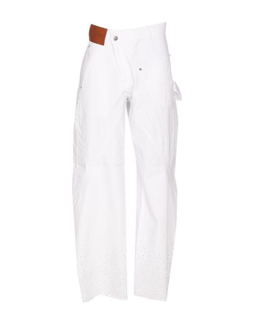 J.W. Anderson White Jw Anderson Jeans