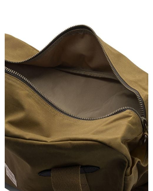 Filson Brown Tin Cloth Travel Bag for men