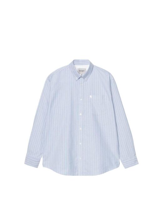 Carhartt White L/ Cassel Shirt for men