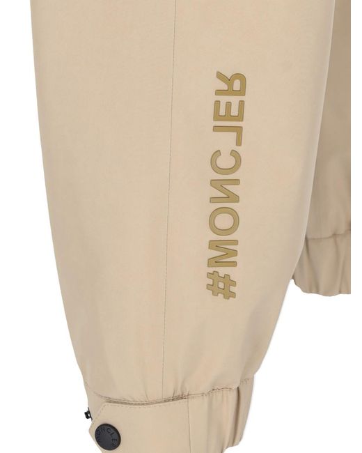 3 MONCLER GRENOBLE Natural Trousers