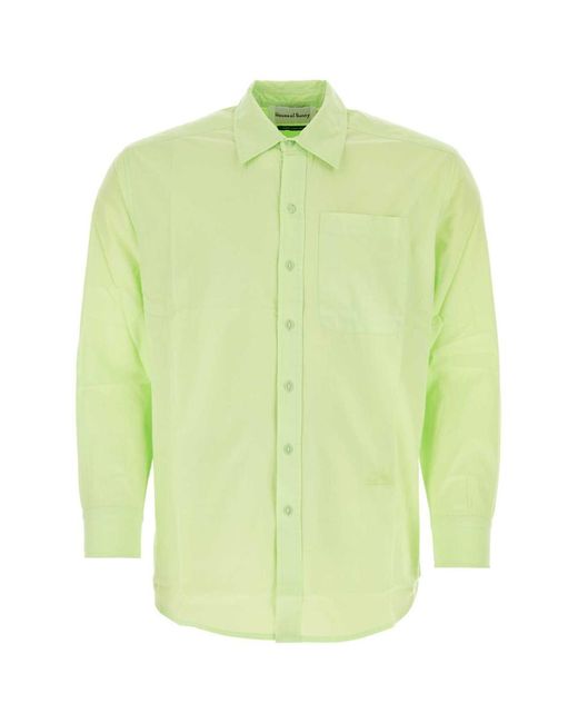 House Of Sunny Green Shirts for men