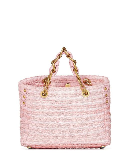 Balmain Pink Small 1945 Soft Tote