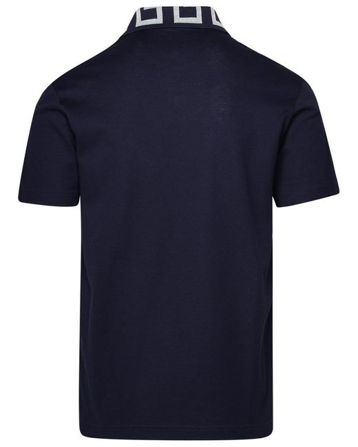 Versace Blue Polo Shirt for men