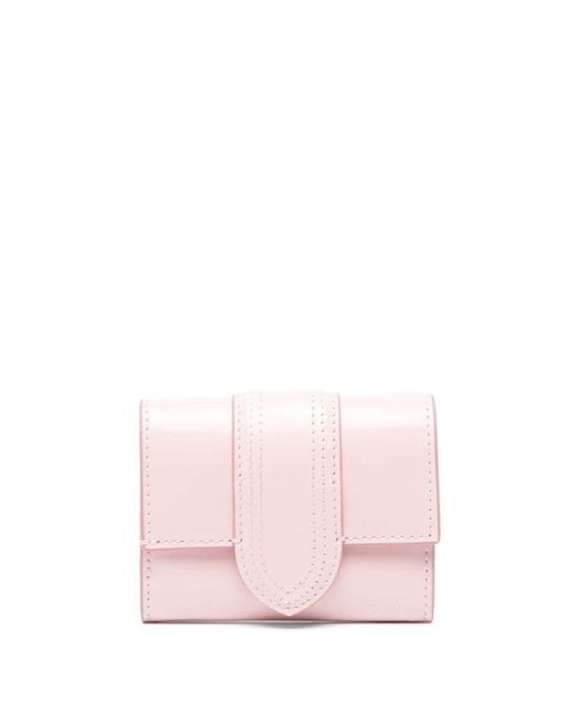 Jacquemus Pink Le Compact Bambino Wallet