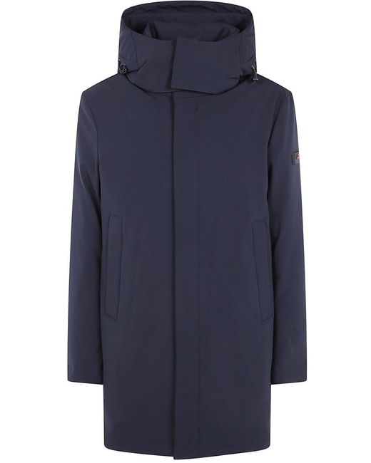 Peuterey Men's Blue kruger Nr 01 Parka Jacket Clothing