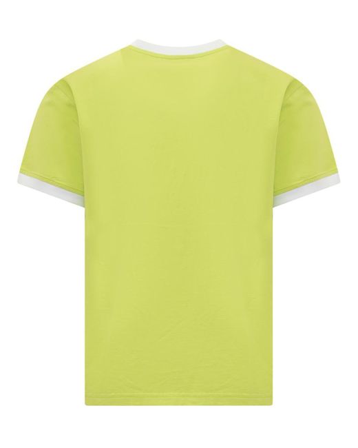 Bluemarble Yellow Crew-neck T-shirt for men