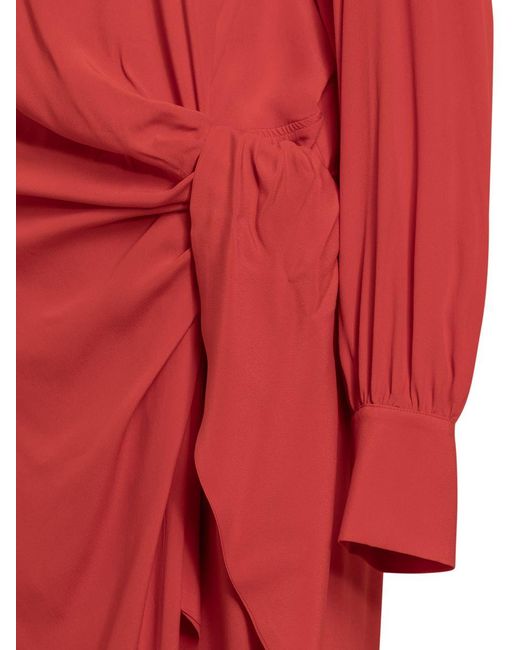 Semicouture Red Elvire Dress