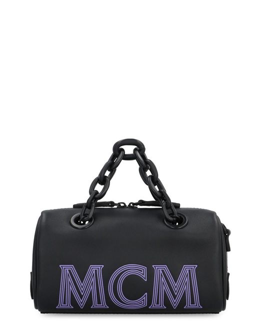 MCM Black Leather Mini Handbag