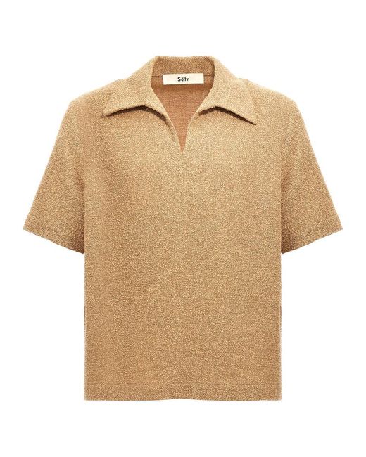 Séfr Natural 'Mate' Polo Shirt for men