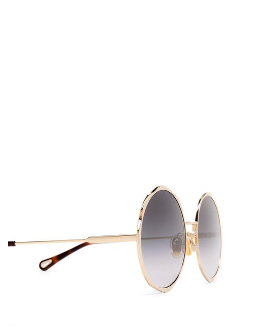 Chloé White Sunglasses