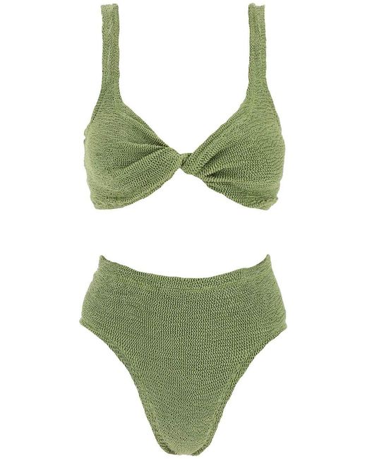 Hunza G Green Jamie Bikini Set