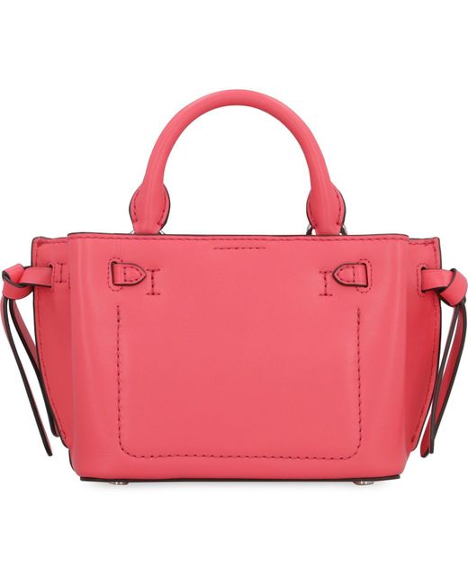 Michael Kors Pink Hamilton Legacy Leather Handbag