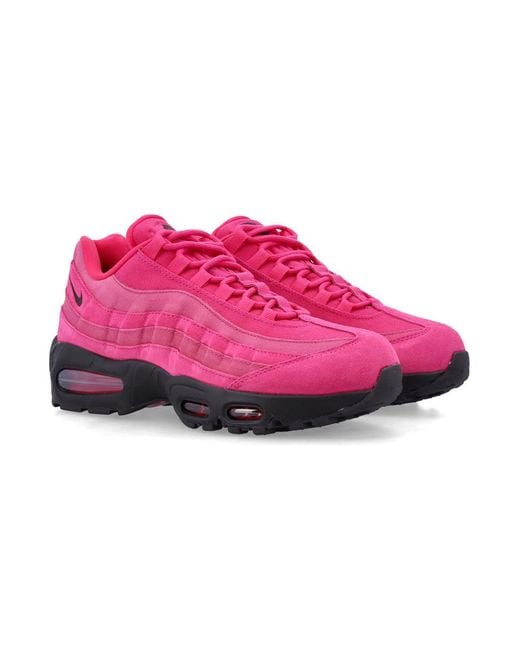 air max 95 pink suede