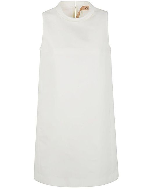 N°21 White Sleeveless Mini Dress