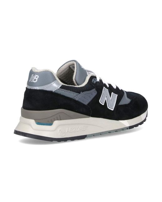 New Balance Black "998 Core" Sneakers
