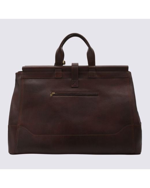 Brunello Cucinelli Brown Bags for men