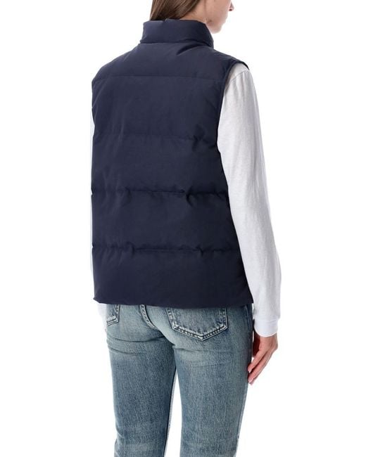 Patagonia Blue Downdrift Recycled Down Vest