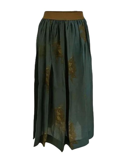 Uma Wang Green Gillian Skirt