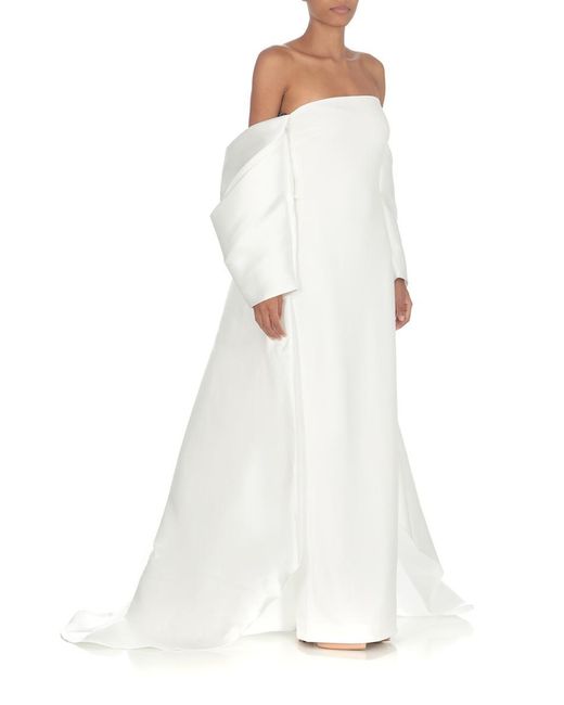 Solace London White Kyla Dress
