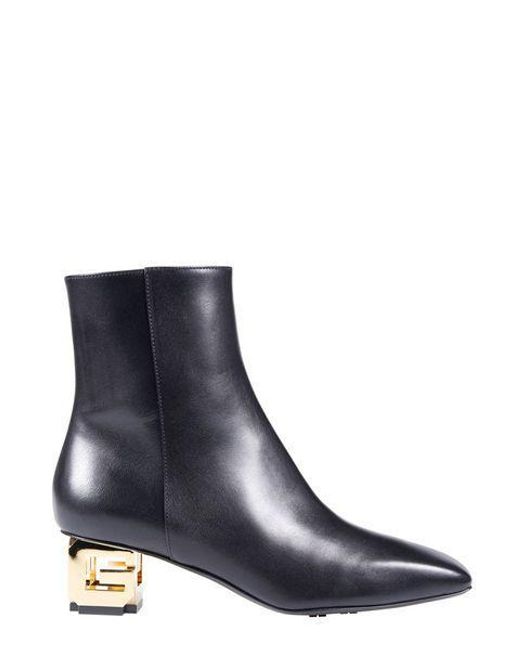 Givenchy Black Quilted Leather G Cube Boots