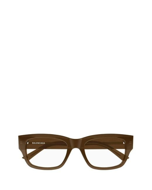 Balenciaga Brown Eyeglasses for men