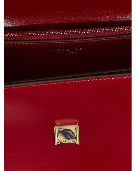 Tory Burch Red 'eleanor' Small Crossbody Bag