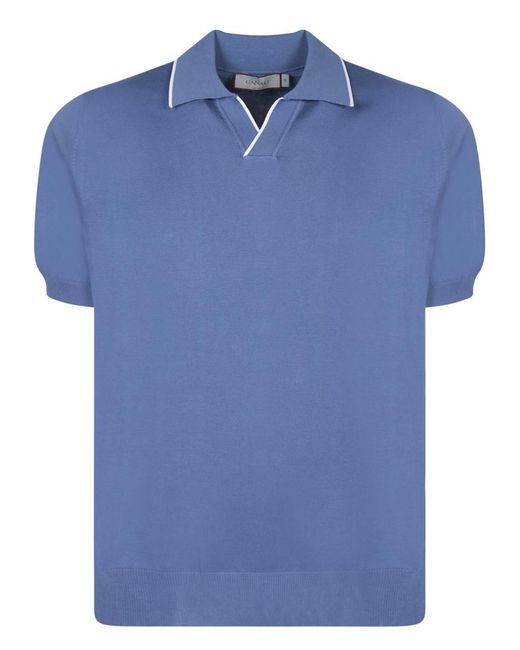 Canali Blue T-Shirts for men