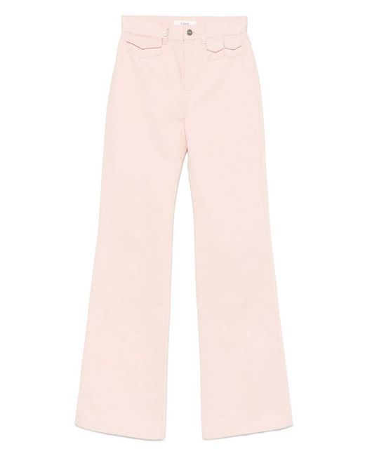 Chloé Pink Chloè Trousers