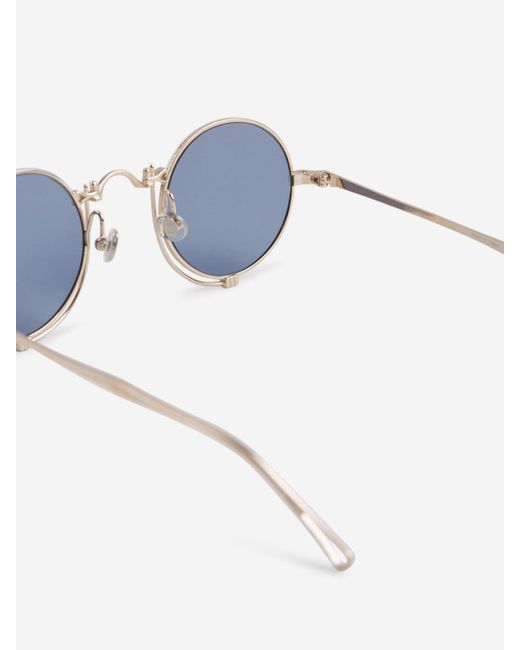 Matsuda Blue Oval Sunglasses 10601h for men