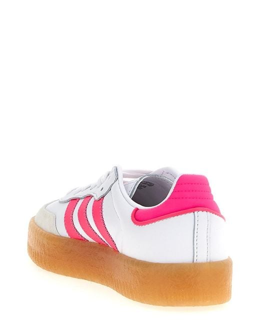 Adidas Originals Pink 'Sambae' Sneakers