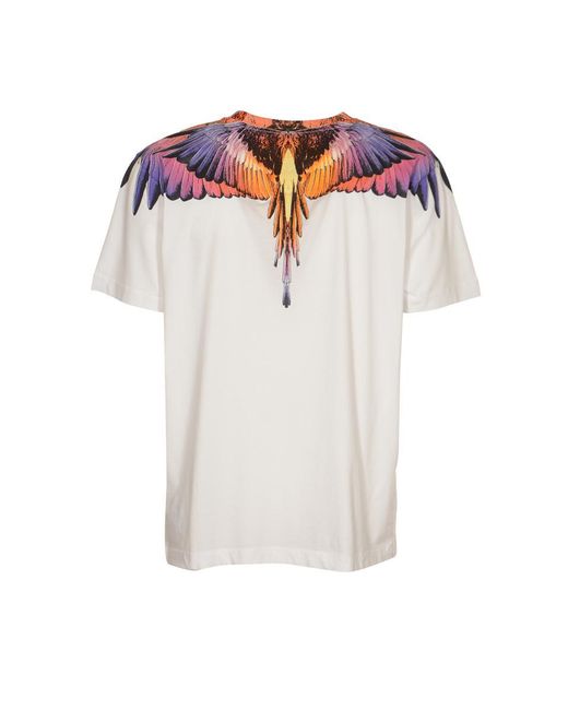 Marcelo Burlon White Icon Wings Regular T-shirt for men