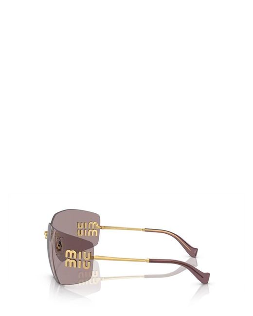 Miu Miu Metallic Sunglasses