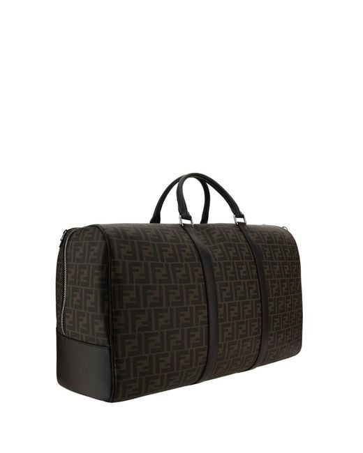 Fendi Black Travel Bags for men