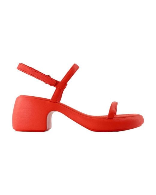 Camper Red Thelma Pumps