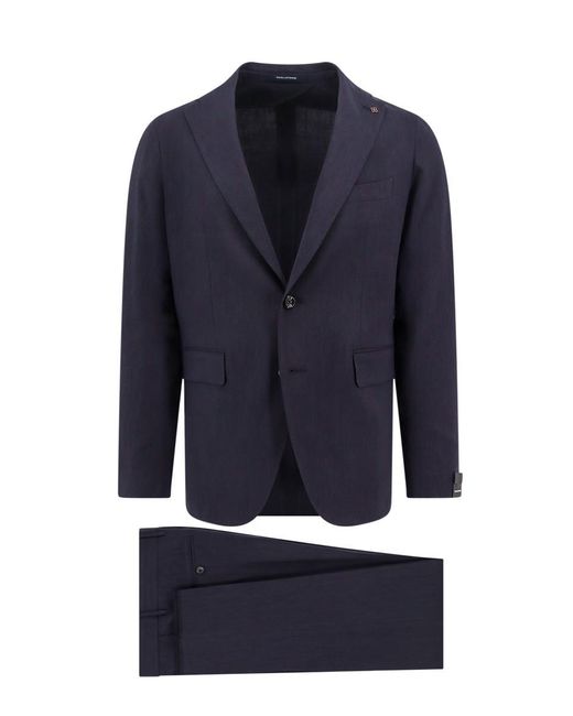 Tagliatore Blue Suit for men
