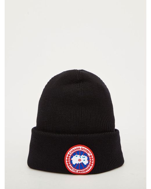 Canada goose black beanie outlet